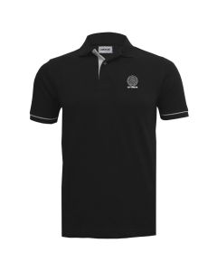 Bishop Cotton Black Polo